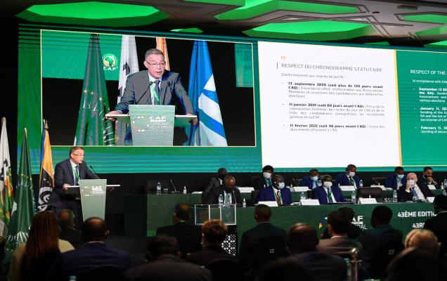 تحديد تاريخ 21 أبريل القادم موعدا لعقد الجمع العام العادي للجامعة الملكية المغربية لكرة القدم