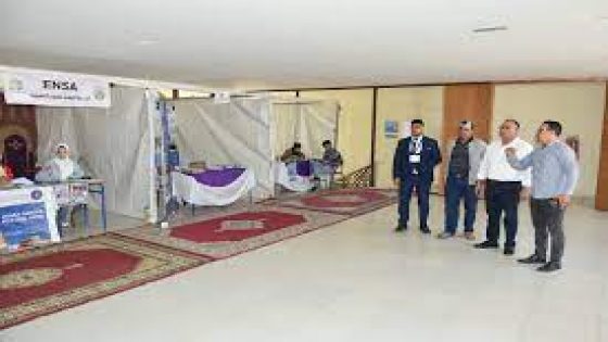 بالصور: يوسف الجبهة يشرف على آخر الاستعدادات قبل انطلاق النسخة السابعة لملتقى التوجيه المدرسي والجامعي والمهني بالكردان