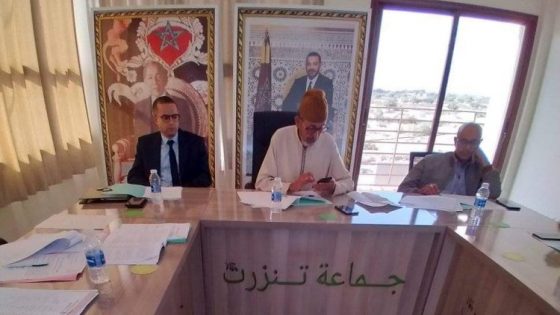 مصادقة بالإجماع على جميع نقط جدول اعمال دورة ماي 2023 العادية لجماعة تنزرت