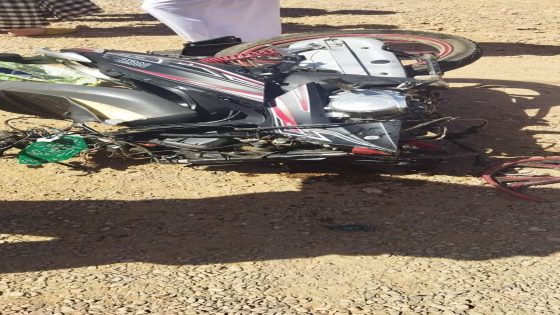 يا ربي السلامة حادثة سير بالطريق الرابطة بين الفقيه بن صالح و البرادية.