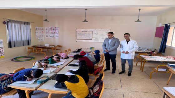 المدير الاقليمي بتارودانت في زيارة ميدانية لمجموعة من المؤسسات التعليمية بدائرة ايغرم