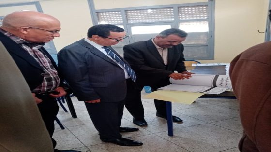 تارودانت: باشا أيت اعزة رشيد العلمي يترأس اجتماعا حول الاعداد لإجراء امتحانات البكالوريا ويتفقد الثانوية التأهيلية أيت إعزا