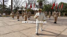 تارودانت تحتفي بالذكرى السابعة والعشرين لعيد العرش المجيد بمراسيم مهيبة لتحية العلم الوطني